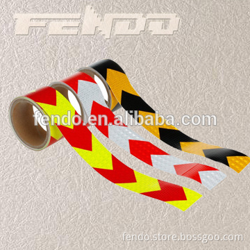 0.05X2.5M Road Traffic Warning Arrow Reflective Sticker Tape Roll